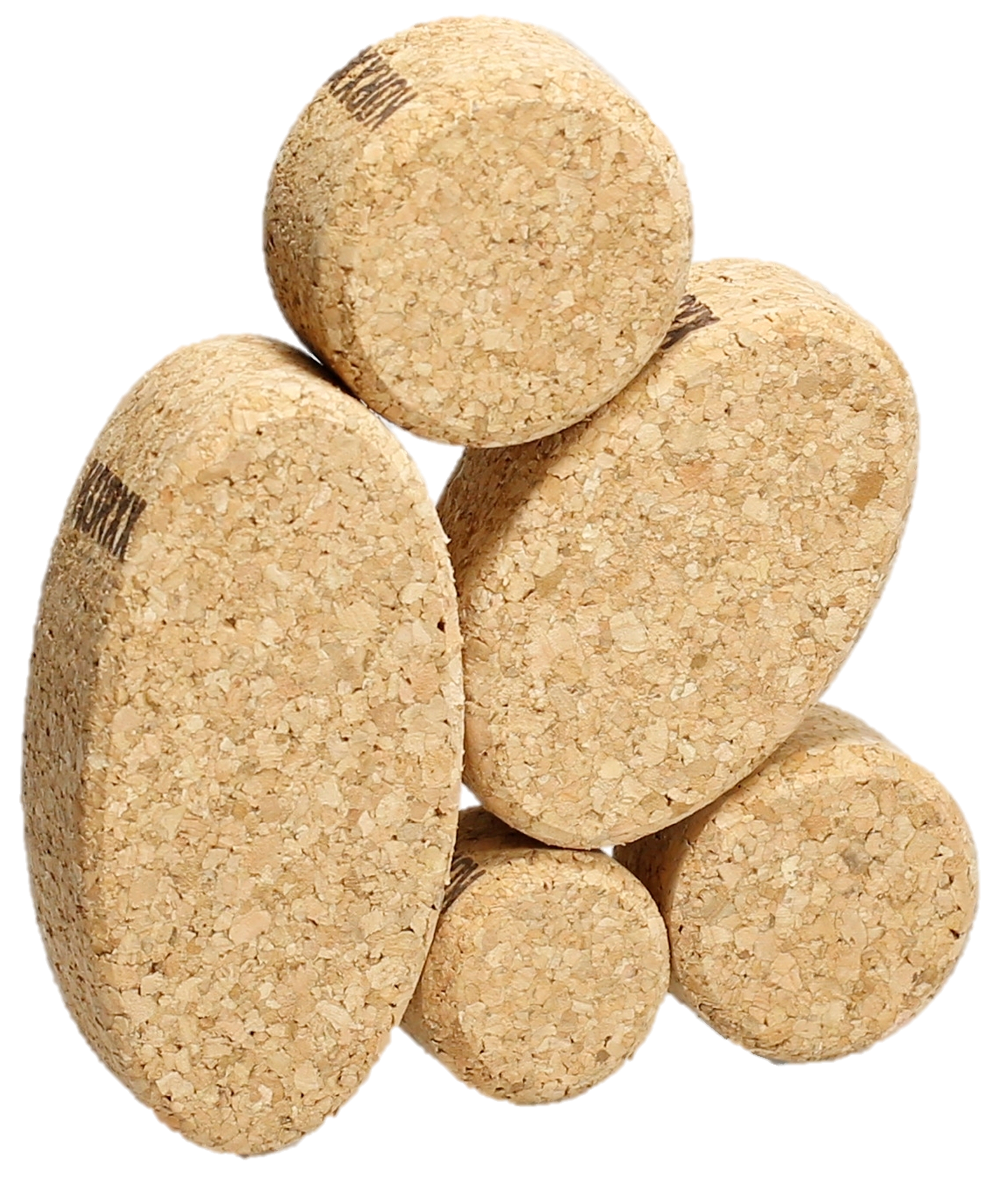 KORXX-cork-toys-building-blocks-Kuller-3 Kuller XS - 35 Runde und ovale Bausteine aus Kork für kreatives Kinderspiel ab 18 Monaten