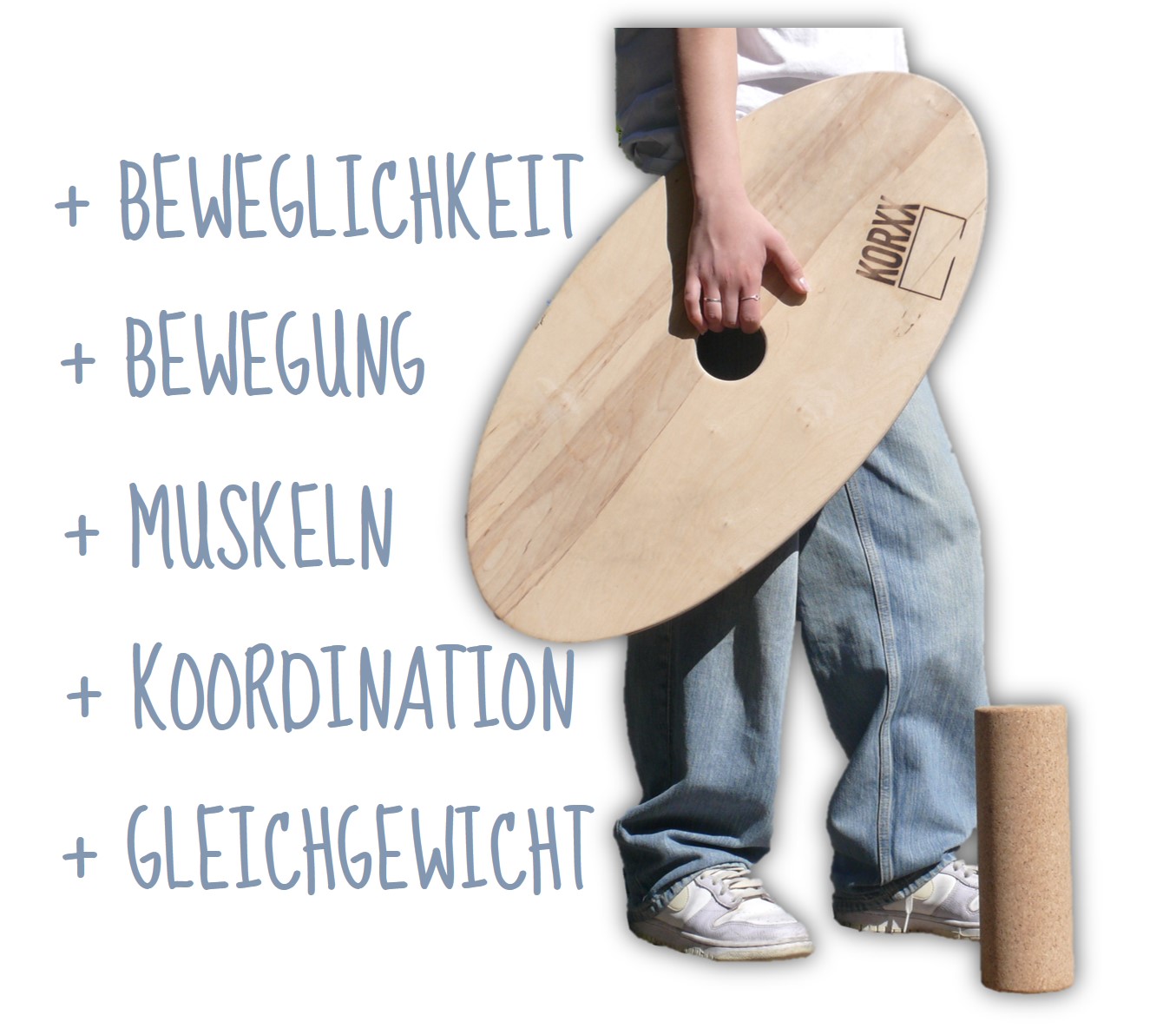 Balance-board-facts Balance Board Galaxy Surf R - Vielseitiges Trainingsgerät für alle Altersgruppen mit Korkrolle