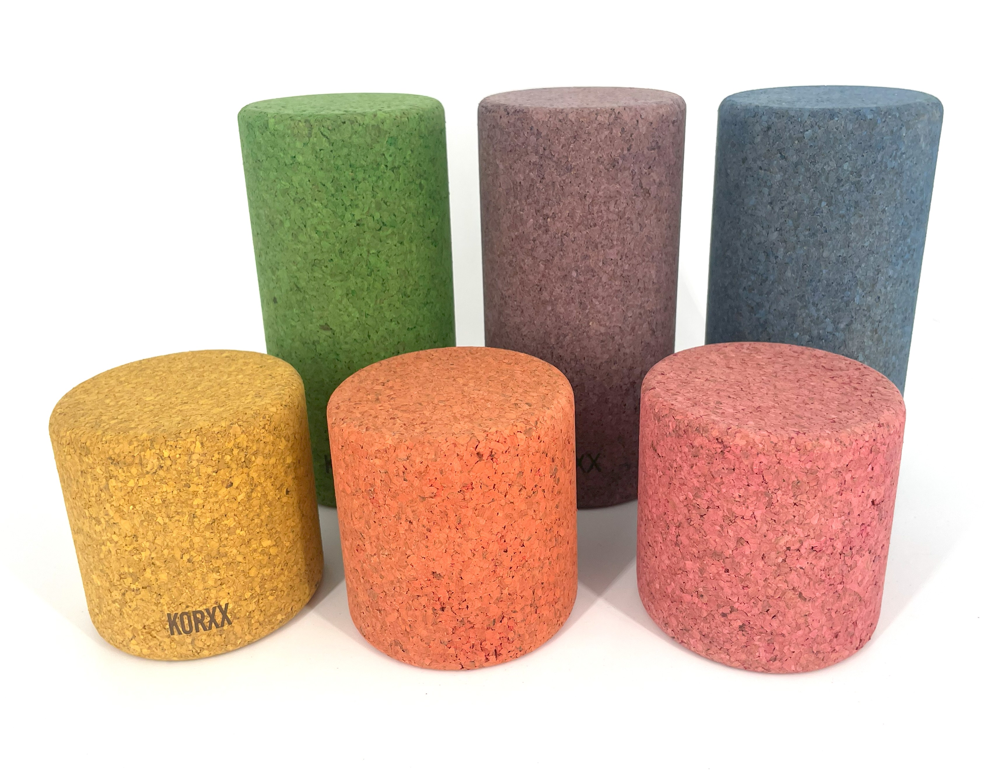 Big Block Column Mix Color - 6  bunte XXL Bausteine aus Kork ab 12 Monaten Big Block Column Mix Color - 6  bunte XXL Bausteine aus Kork ab 12 Monaten
